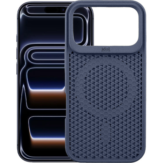 Idol 1991 ���� Iphone 17 Pro Max 6.9'' Mag Air Tpu Camera Dark BLUE