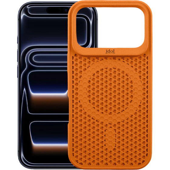 Idol 1991 ���� Iphone 17 Pro Max 6.9'' Mag Air Tpu Camera ORANGE