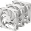 HAVN H14 Triple Pack White 140mm A-Rgb Metal Core Case Fan - (HVN-FS-H1430-01-TRI)