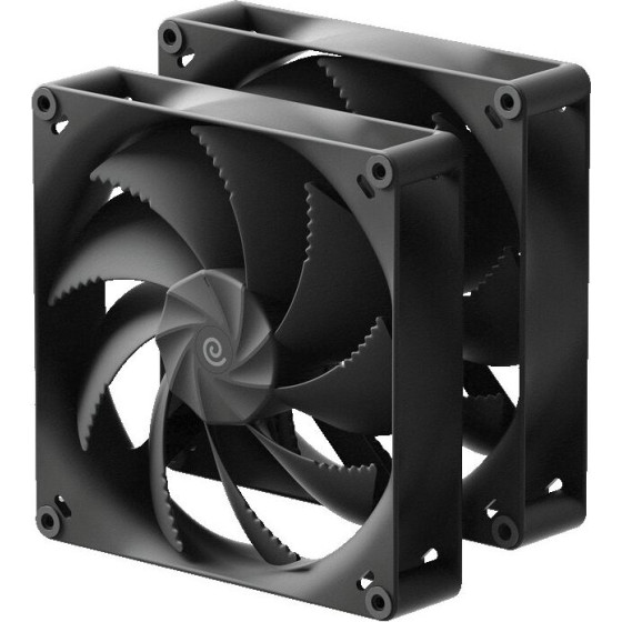 HAVN H18 Dual Pack Black 180mm A-Rgb Metal Core Case Fan - (HVN-FS-H1840-02-DUO)