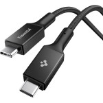 Spigen EB10010CC Essential TYPE-C Cable 100W 100CM Black - (ACA09459)