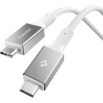 Spigen EB10010CC Essential TYPE-C Cable 100W 100CM White - (ACA08774)