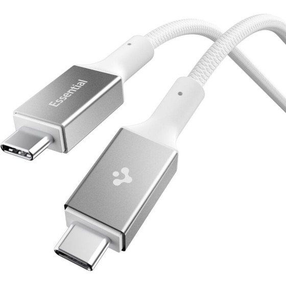 Spigen EB10010CC Essential TYPE-C Cable 100W 100CM White - (ACA08774)