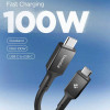 Spigen EB10020CC Essential TYPE-C Cable 100W 200CM Black - (ACA09460)