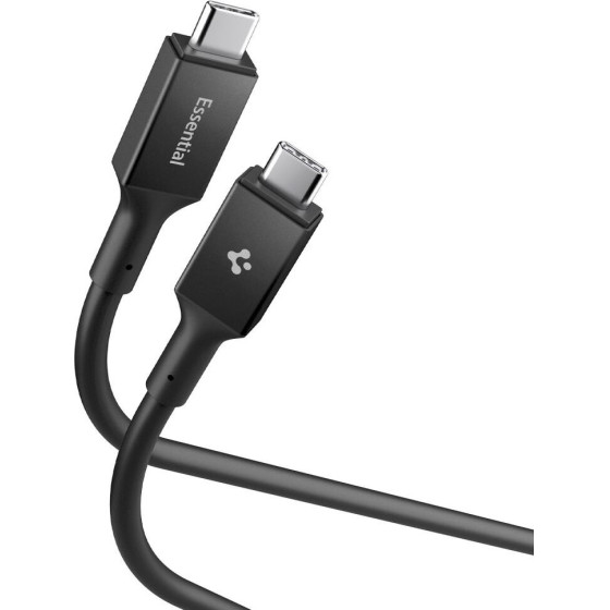 Spigen EB10020CC Essential TYPE-C Cable 100W 200CM Black - (ACA09460)