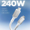 Spigen EB24012CC Essential TYPE-C Cable 240W 120CM White - (ACA08776)