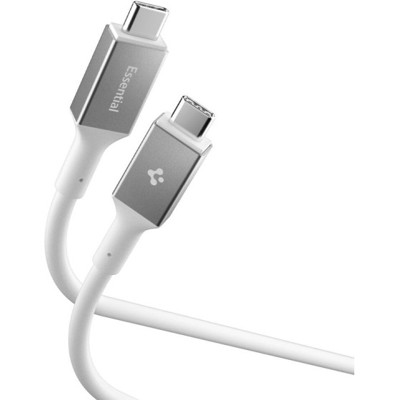 Spigen EB24012CC Essential TYPE-C Cable 240W 120CM White - (ACA08776)