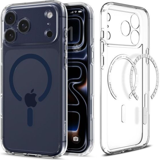 Spigen Ultra Hybrid Mag Magsafe Iphone 17 Pro CLEAR/Deep Blue - (ACS11111)