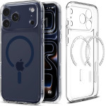 Spigen Ultra Hybrid Mag Magsafe Iphone 17 Pro Max CLEAR/Deep Blue - (ACS11108)