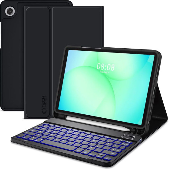 Tech-Protect Sc Pen + Keyboard Galaxy Tab A9+ / A11+ Plus 11.0 X210 / X215 / X216 / X230 / X235 / X236 BLACK