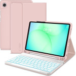 Tech-Protect Sc Pen + Keyboard Galaxy Tab A9+ / A11+ Plus 11.0 X210 / X215 / X216 / X230 / X235 / X236 PINK