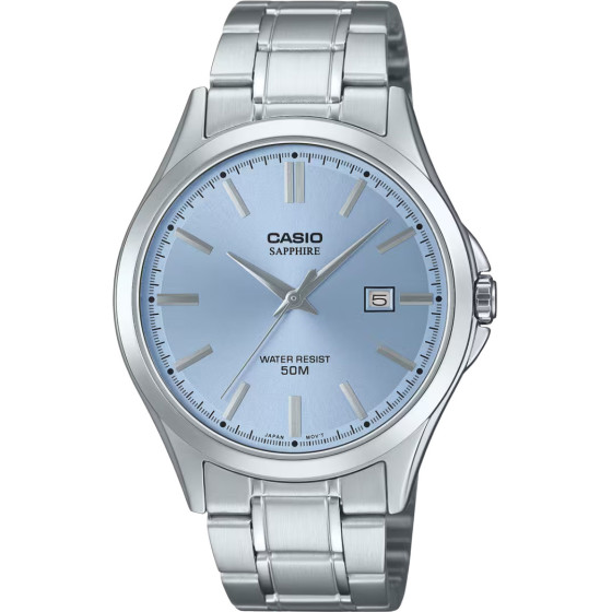 Casio Men's watch + Box (zd292b) Szafir - (MTS-115D-2A2V)