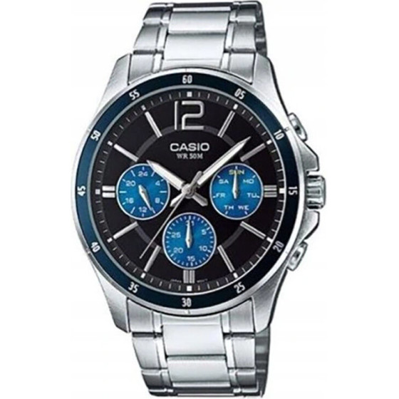 Casio Men's watch MTP-1374D-2AV (zd063c) + Box - (MTP-1374D 2AV)