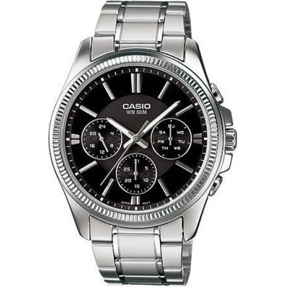 Casio Men's watch MTP-1375D-1AVdf (zd112b) + Box - (MTP-1375D 1AVDF)