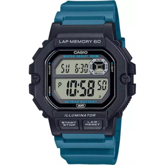 Casio Men's watch Sports + Box (zd271c) - (WS-1400H-3A)