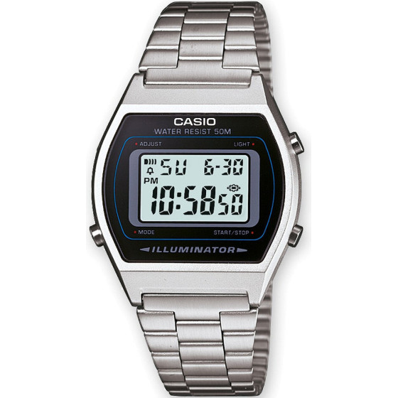 Casio Men's watch Vintage Sport 35mm B640WD-1A + Box - (B640WD-1AVEF)