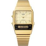 Casio Watch Unisex Vintage Dual Time + Box - (AQ-800EG-9ADF)