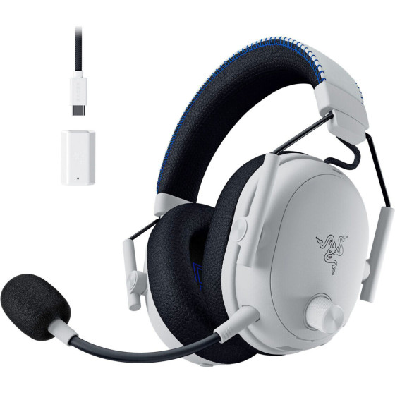 Razer Blackshark V3 Pro Playstation White - Anc Wireless Gaming Headset - 48h Bat. - 2.4GHz/BT/Usb - (RZ04-05400600-R3G1)
