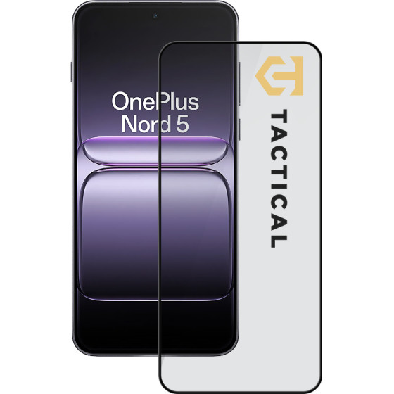 Tactical Glass Shield 5D for OnePlus Nord 5 Black - (57983128755)