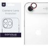 Sonique Camera Protection Glitter Lens Pro Apple iPhone 17 Air Pink