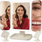 Soulima Cosmetic mirror unfolded LED 26952 - (18769-0)