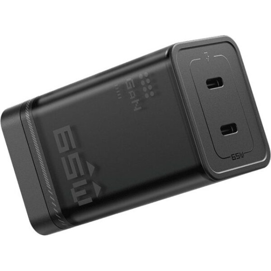 Antigravity 65W Gan Fast Charger - Dual USB-C Ports - (ADT-65BDC-P)
