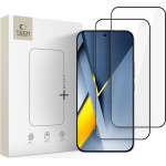 Tech-Protect Szklo Hartowane Glass FIT+ 2-Pack Xiaomi Poco F8 Ultra BLACK