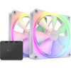 NZXT F140 Rgb Case Fan �� ������� 4-Pin Pwm 2��� ����� - (RF-R14DF-W1)