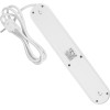 Maclean Power strip, 5 Socket Extension + 3xUSB, 110-240V Ac 50/60Hz, 2.1A Max 2500W, 1.5m, white, - (MCE395 W)
