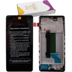 HYPER-Fix Xiaomi Redmi Note 12 Pro Plus 5G ����� + Touch Screen + Lens + Frame Black Tft Service Pack - (HF-560001M16U00)