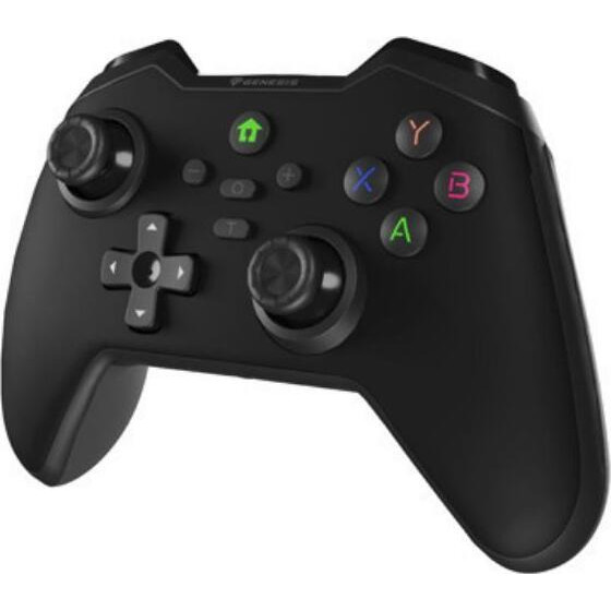 GENESIS Gaming Gamepad Mangan 400 Wireless For PC/Switch/Mobile, Black - (NJG-2100)