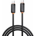 XO NB-Q302B ������� �������� & ��������� ��������� Type-C �� Type-C 60W ����� 1m - (XO NB-Q302B Black)