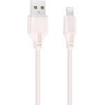 XO NB291 ������� �������� & ��������� ��������� USB-A �� Lighting ������ 6A ��� 1m - (XO NB291 Pink)