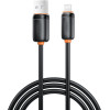XO NB302 ������� ������� �������� & ��������� ��������� USB-A �� Lighting 3A ����� 1m - (XO NB302 Black)