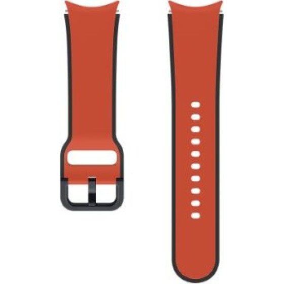 Samsung ET-STR90SRe Galaxy Watch 4/4 Classic/5/5 Pro Two-Tone Sport Strap 20mm S/M Red - (ET-STR90SREGEU)