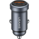 Usams Car Charger CC322 30W 1xUSB-A 1xUSB-C Tarnish - (CC322CC01)