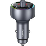 Usams Car Charger CC328 30W 1xUSB-A 1xUSB-C Bluetooth Fm Tarnish - (CC328CC01)
