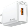 Usams Wall Charger T69 18W USB-A White - (CC324TC01)