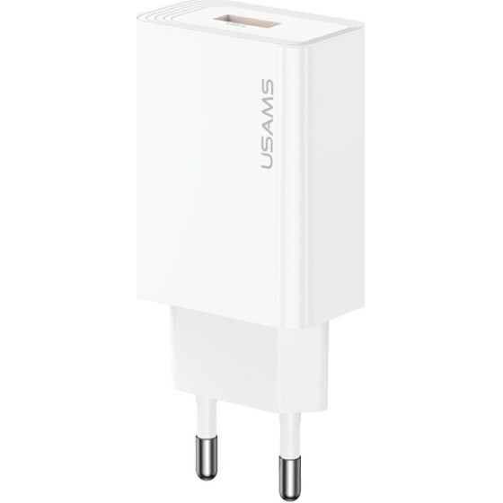 Usams Wall Charger T69 2.1A USB-A White - (CC326TC01)