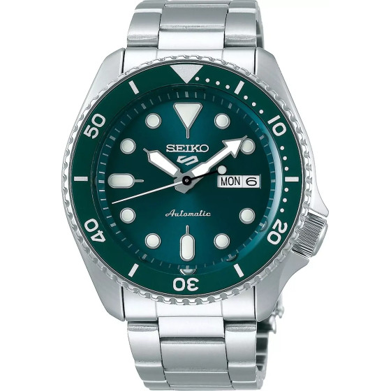 SEIKO Men's Watch 5 Automat + Box - (SRPD61K1)