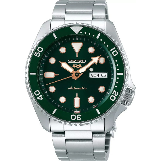 SEIKO Men's Watch 5 Automat + Box - (SRPD63K1)