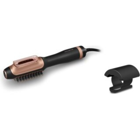 Rowenta hair styling tool Hot air brush Warm Black, Copper - (CF9840F0)