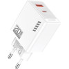 KAKUSIGA ��������� ������ KSC-1239, USB & USB-C, 20W, ������ - (KSC-1239-WH)