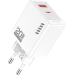 KAKUSIGA ��������� ������ KSC-1239, USB & USB-C, 20W, ������ - (KSC-1239-WH)