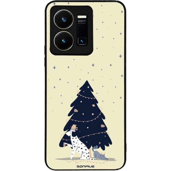 Sonique ���� Christmas Series ��� Vivo Y35 4G / Vivo Y22 / Vivo Y22S Happy Pets