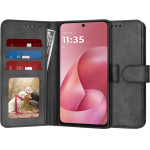 Techsuit - Diary Book - Motorola Moto G57 Power / G67 Power - Black