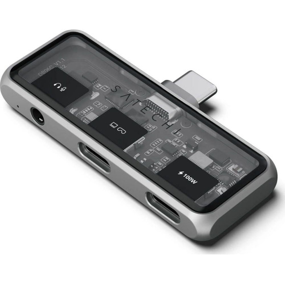Satechi Adapter Hub 3in1 Usb C Mobile Xr ST-Hxrajm Space gray