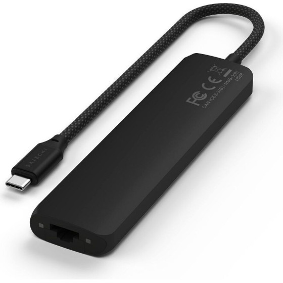 Satechi Adapter Hub 7in1 Usb C ST-P7SK black