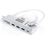 Satechi Adapter Hub Usb C For Imac M1 2021 24'' And 27'' Studio Display 2022 ST-Ucichs silver