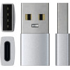 Satechi Adapter Usb A / Usb C ST-Taucs silver